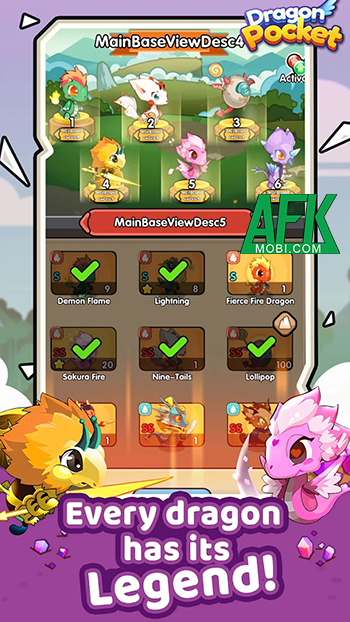 Dragon Pocket game idle mời người chơi tập hợp một đội hình Rồng ngộ nghĩnh 1 Dragon Pocket game idle mời người chơi tập hợp một đội hình Rồng ngộ nghĩnh 1