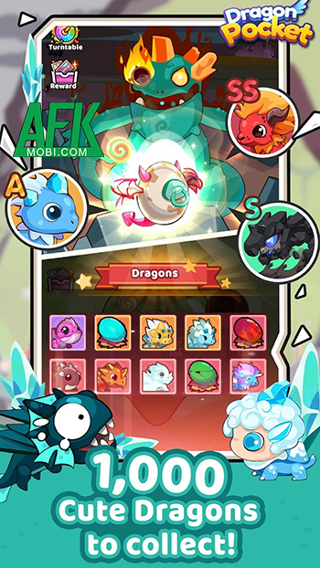 Dragon Pocket game idle mời người chơi tập hợp một đội hình Rồng ngộ nghĩnh 2 Dragon Pocket game idle mời người chơi tập hợp một đội hình Rồng ngộ nghĩnh 2