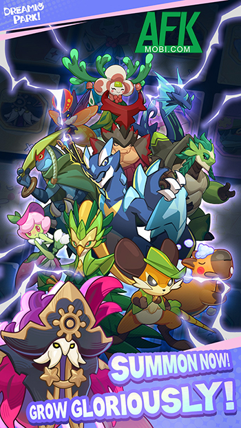 Dreamio Park cho người chơi cùng đội sinh vật huyền bí của mình phiêu lưu chiến đấu 5
