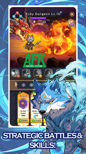 Cùng nữ pháp sư rừng xanh khôi phục lại khu rừng trong game Druid Rising 1