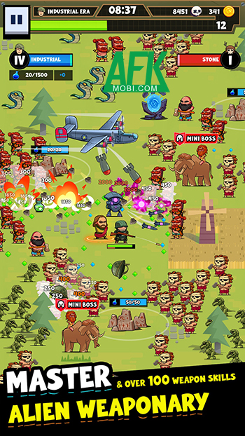 Empires Survivors! thử thách người chơi trong việc sinh tồn đồng thời phát triển đế chế của mình 0