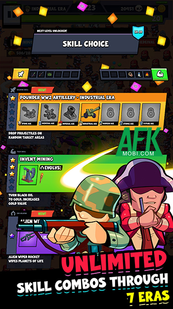 Empires Survivors! thử thách người chơi trong việc sinh tồn đồng thời phát triển đế chế của mình 3