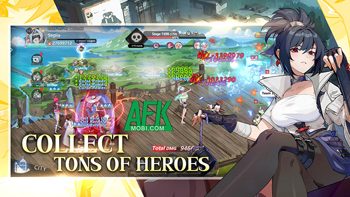 Era Of Sepia game đấu tướng sở hữu đồ họa đẹp mắt cùng hệ thống nữ nhân vật anime gợi cảm 2