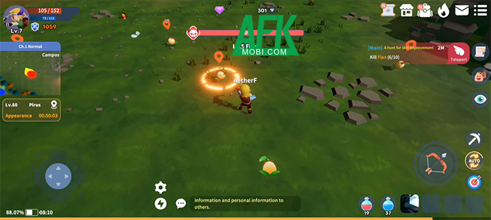 EternalHearts game MMORPG cày cuốc có phong cách đồ họa hoạt hình ngộ nghĩnh 3
