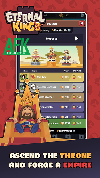 Vào vai nhà vua trong hành trình xây dựng vương quốc vĩnh cửu tại Eternal Kings: Empire Forge 3