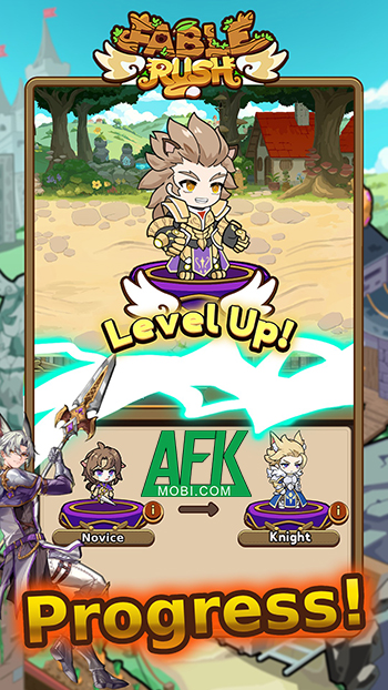 Bắt đầu hành trình khôi phục lại vương quốc của bạn trong game FableRush: AFK Idle RPG 3