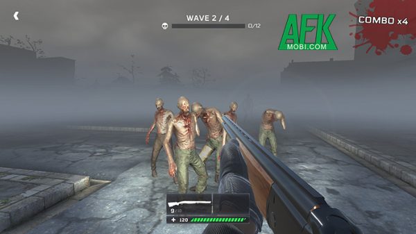 Thực hiện những nhiệm vụ tiêu diệt xác sống trong game hành động bắn súng Fear the Walkers afkmobi fearthewalkers 1jpg