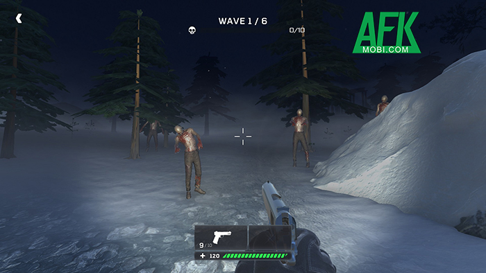 Thực hiện những nhiệm vụ tiêu diệt xác sống trong game hành động bắn súng Fear the Walkers 1