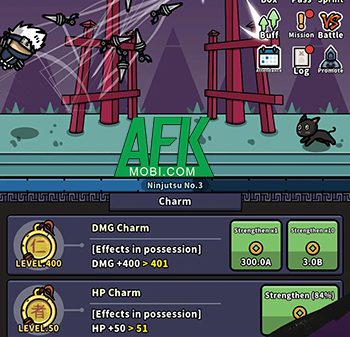 IDLE Fiery Ninja game nhàn rỗi lấy cảm hứng từ Naruto cho game thủ phát triển nhẫn giả của mình afkmobi fieryninja 1jpg 1