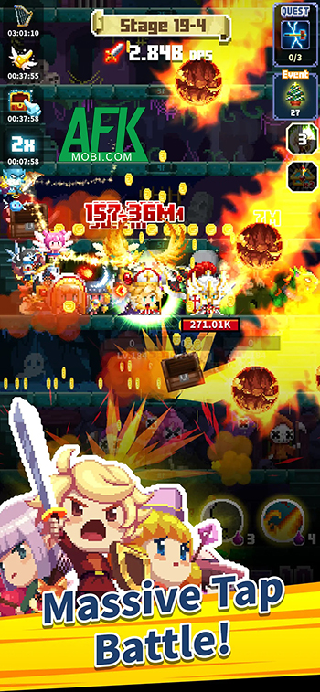 Cùng các anh hùng dũng cảm giải cứu công chúa trong game Final Taptasy 1