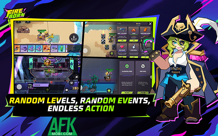 Lập đội tấn công càn quét hòn đảo của bọn cướp biển trong game Fireborn 1