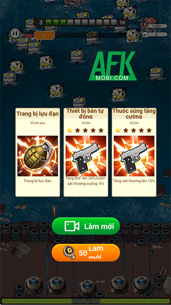 Quản lý làng chài của mình đồng thời bảo vệ nó trước bọn zombie trong Fishing Village Guardian 3