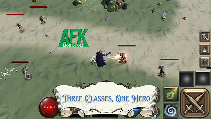 Forg game nhập vai phong cách cổ điển với tính năng 3 class trong cùng 1 nhân vật 2