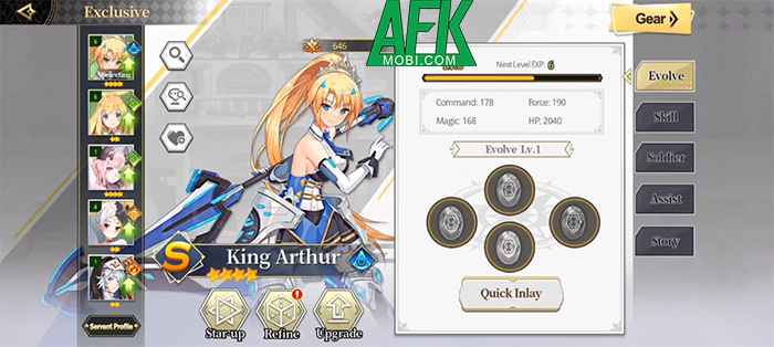 Tập hợp đội nữ anh hùng của bạn trong game chiến thuật Forgotten Journey Mobile 3