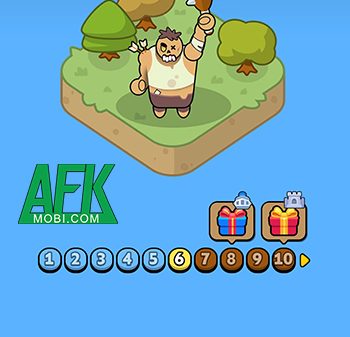 Hợp nhất các công trình để xây dựng pháo đài phòng thủ trong game Fortress Merge afkmobi fortressmerge 1jpg