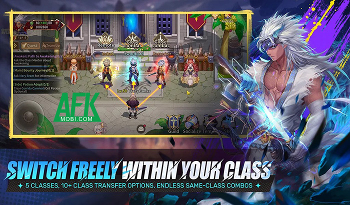 Free Fighter game MMO ARPG cho người chơi phiêu lưu đến một thế giới ma thuật 0