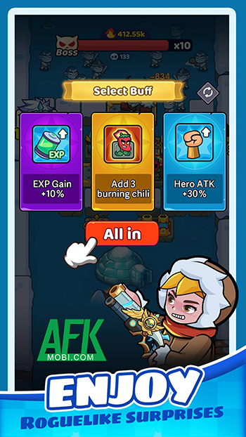 Phòng thủ trước thế lực băng giá trong trò chơi Frost Saga: Tower Defense 2