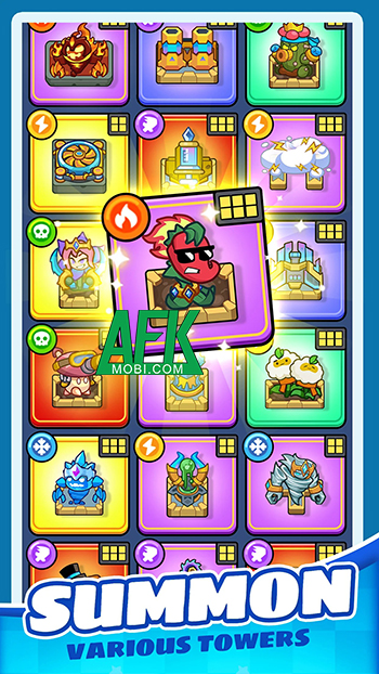 Phòng thủ trước thế lực băng giá trong trò chơi Frost Saga: Tower Defense 4