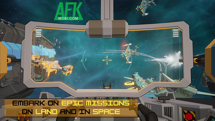 Ngăn chặn thế lực xâm lược ngoài hành tinh tại game hành động Galaxy Wars: Attack on Earth 3