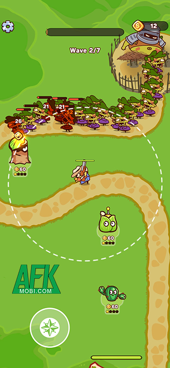 Garden Hero game thủ tháp đơn giản được lấy cảm hứng từ Plants vs Zombies nổi tiếng 3