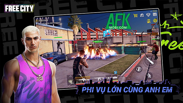 Garena Free City mở đăng ký trước - Bạn sẽ có