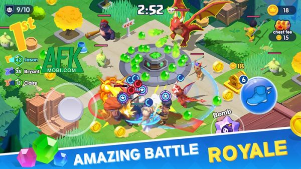 Gem Rush: Survival đưa các tay chơi vào cuộc chiến tranh đoạt đá quý đầy căng thẳng afkmobi gemrushsurvival 1jpg