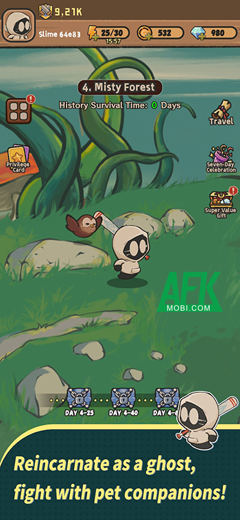 Ghosty Trip game phiêu lưu dựa trên văn bản đưa bạn chuyển sinh thành một hồn ma 0