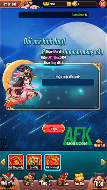 Tổng hợp gift code game 3Q Vượt Thời Đại mới nhất trong tháng 0