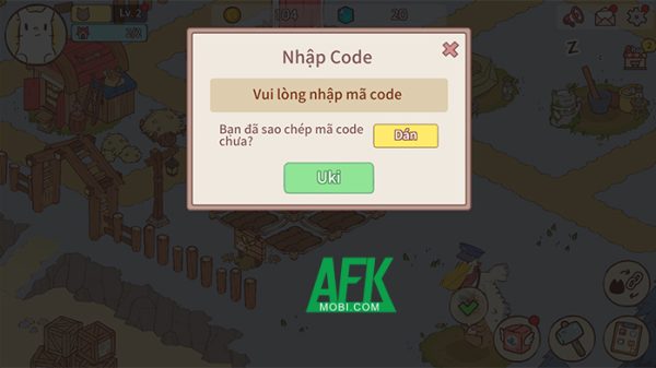 Tổng hợp gift code game Cats & Soup: Fluffy Town Việt Nam mới nhất trong tháng afkmobi giftcodecatsoupfluffytownvn 1jpg