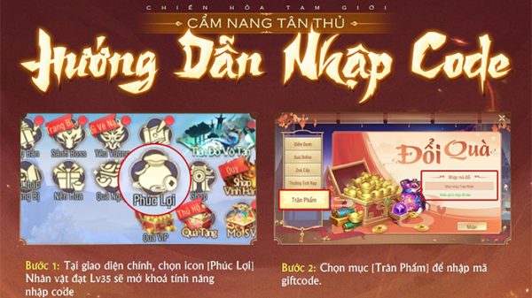 Tổng hợp gift code game Chiến Hỏa Tam Giới VTC mới nhất trong tháng afkmobi giftcodechienhoatamgioivtc 1jpg