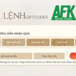 Tổng hợp gift code game Cửu Âm Chân Kinh 2D Mobile mới nhất trong tháng afkmobi giftcodecuuamchankinh2dmobile 1jpg