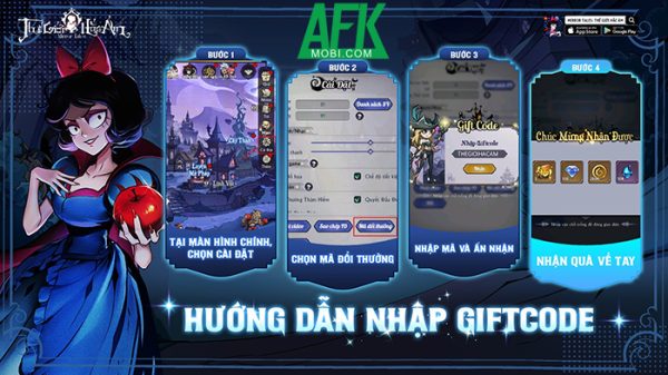 Tổng hợp gift code game Mirror Tales: Thế Giới Hắc Ám mới nhất trong tháng 26 Tổng hợp gift code game Mirror Tales: Thế Giới Hắc Ám mới nhất trong tháng afkmobi giftcodemirrortales 1jpg