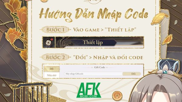 Tổng hợp gift code game Nguyệt Mộng mới nhất trong tháng afkmobi giftcodenguyenmong 1jpg
