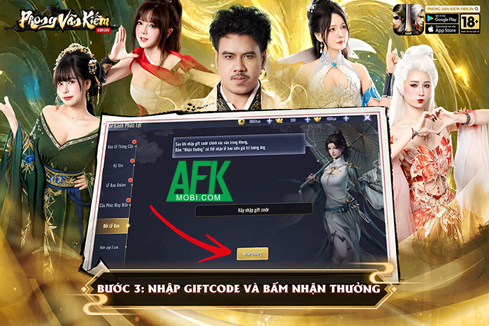 Tổng hợp gift code game Phong Vân Kiếm Origin mới nhất trong tháng 0 Tổng hợp gift code game Phong Vân Kiếm Origin mới nhất trong tháng 0