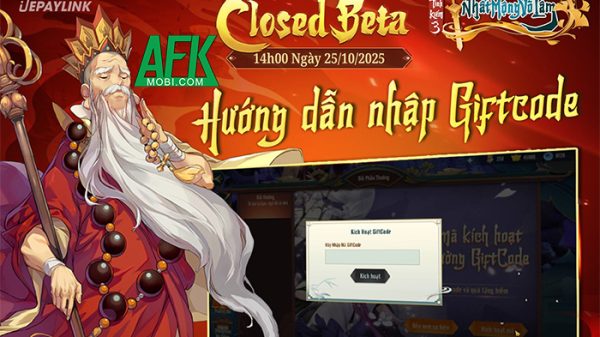 Tổng hợp gift code game Tình Kiếm 3 – TPL mới nhất trong tháng afkmobi giftcodetinhkiem3tpl 1jpg