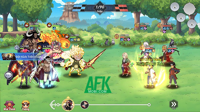 AFKMobi tặng nhiều gift code game Tứ Hoàng Hỏa Quốc giá trị 1