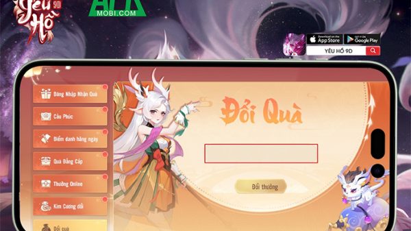 Tổng hợp gift code game Yêu Hồ 9D – Vplay mới nhất trong tháng 29 Tổng hợp gift code game Yêu Hồ 9D – Vplay mới nhất trong tháng afkmobi giftcodeyeuho9d 1jpg