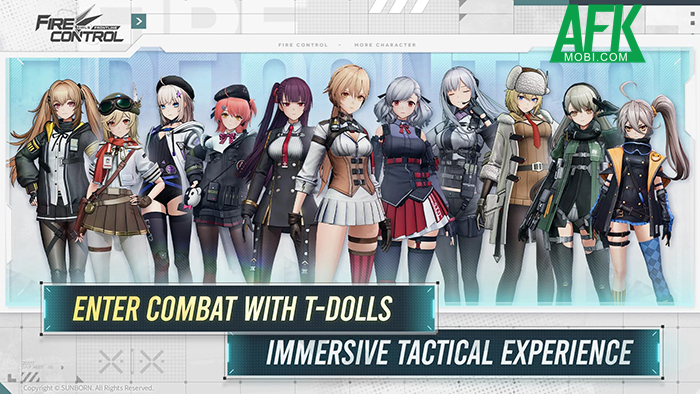 Girls' Frontline: Fire Control game hành động TPS cho người chơi điều khiển những T-Doll 0