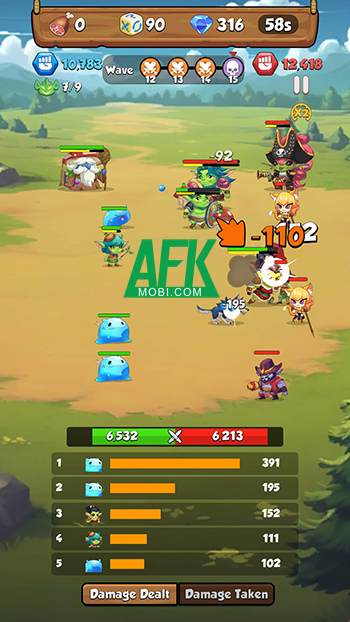 Gầy dựng trận hình yêu tinh chiến đấu với con người tại game Goblin Attack: PvE AutoBattler 0