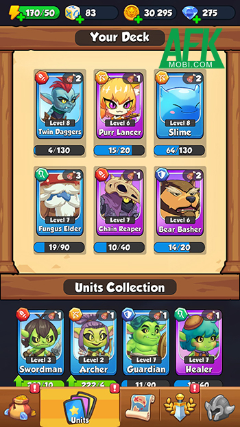 Gầy dựng trận hình yêu tinh chiến đấu với con người tại game Goblin Attack: PvE AutoBattler 4