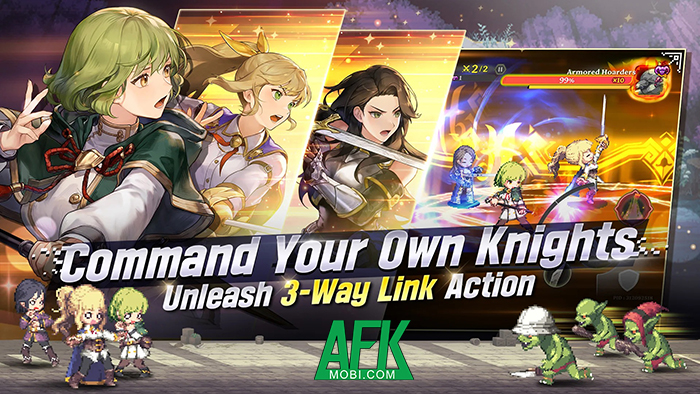 Hồi cứu quá khứ để thay đổi tương lai trong game hàng động pixel Goddess Order 3