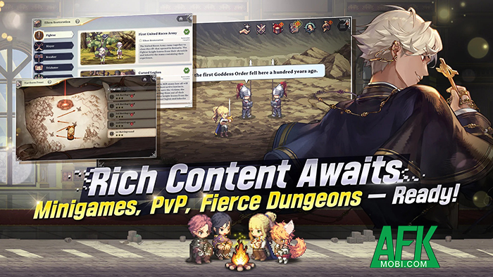 Hồi cứu quá khứ để thay đổi tương lai trong game hàng động pixel Goddess Order 5