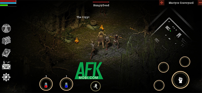 Godseeker II - The Monastery có thể xem là phiên bản di động của game Diablo 2 kinh điển 3 Godseeker II - The Monastery có thể xem là phiên bản di động của game Diablo 2 kinh điển 3