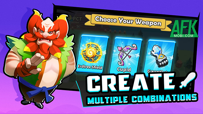 God Weapons cho bạn thu thập nhiều loại vũ khí khác nhau để trong công việc tàn phá 1