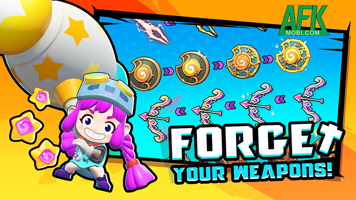 God Weapons cho bạn thu thập nhiều loại vũ khí khác nhau để trong công việc tàn phá 4