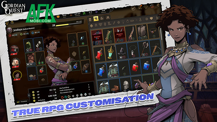 Dẫn dắt các anh hùng tiêu diệt ngọn nguồn của cái ác trong game Gordian Quest Mobile 4