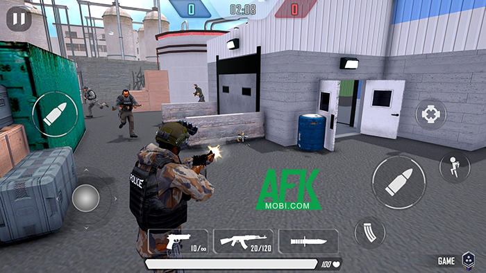 Go Strike game hành động TPS 5v5 trực tuyến có tích hợp cơ chế ẩn nấp khá độc đáo 1