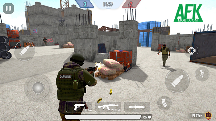 Go Strike game hành động TPS 5v5 trực tuyến có tích hợp cơ chế ẩn nấp khá độc đáo 2