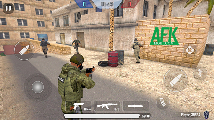 Go Strike game hành động TPS 5v5 trực tuyến có tích hợp cơ chế ẩn nấp khá độc đáo 4