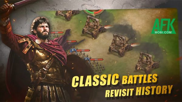 Grand War 4: Medieval Strategy game chiến thuật điều binh, khiển tướng lấy bối cảnh Trung Cổ afkmobi grandwar4medievalstrategy 1jpg